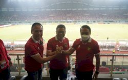 Taufan Pawe Bersama Menpora dan Ketua PSSI Nobar Langsung Indonesia Vs Thailand