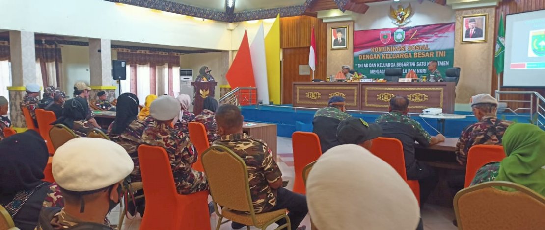 Tegaskan Pentingnya Silaturahmi TNI dan FKPPI , Erna Taufan : Agar Lebih Kuat dan Terhormat