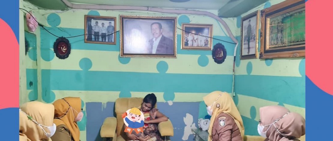 Plt Kadis PPKB Kunjungi Anak Stunting, Usia 1,2 Tahun Berat Hanya 6 Kg