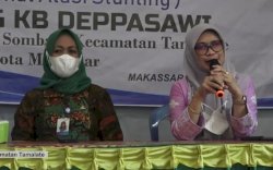 Plt Kadis PPKB Makassar Hadiri Launching DAHSAT di Kampung KB Deppasawi