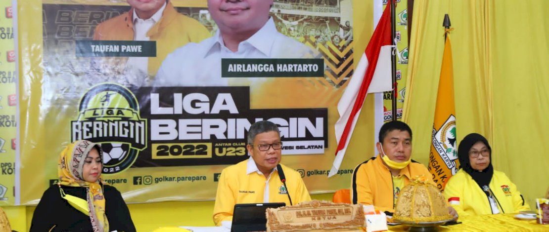 Liga Beringin Sulsel, Airlangga Hartarto Nilai Langkah Taufan Pawe Bisa Jadi Role Model