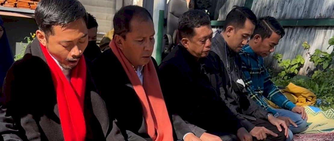 Walikota Makassar Bersama KKSS Shalat Ied di Sydney
