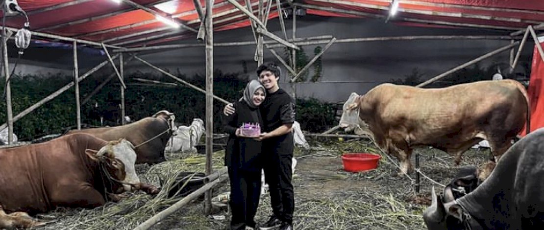 Aurel Hermansyah Dapat Kejutan Ulang Tahun di Kandang Sapi, Atta Halilintar: Semerbak Waginya Aurel Hermansyah Dapat Kejutan Ulang Tahun di Kandang Sapi, Atta Halilintar: Semerbak Waginya