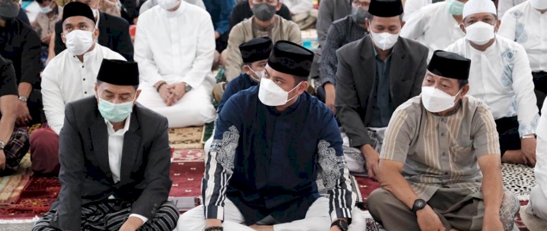 Shalat Idul Adha di Masjid Agung Syekh Yusuf, Bupati Gowa Ajak Persatuan Umat