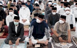 Shalat Idul Adha di Masjid Agung Syekh Yusuf, Bupati Gowa Ajak Persatuan Umat