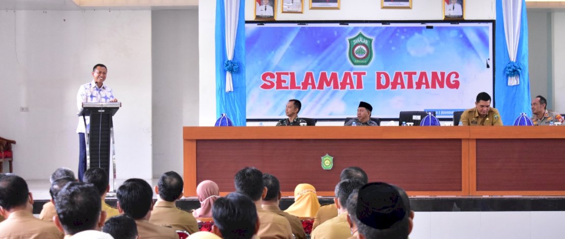 Halal Bihalal, Pemkab Takalar Tegaskan Fokus Vaksinasi Booster