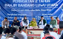 Peringatan 2 Tahun Banjir Bandang Di Lutra, Bupati Indah Ingatkan Pentingnya Mitigasi Bencana