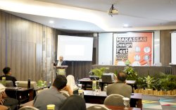 Kadispar Muhammad Roem Buka Workshop Makassar Desain Festival