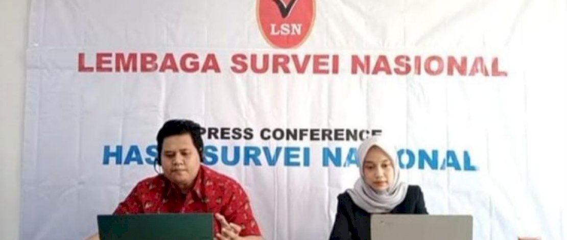 Direktur Eksekutif LSN, Gema Nusantara Bakry, melakukan konferensi pers virtual, Jumat, 15 Juli 2022. Direktur Eksekutif LSN, Gema Nusantara Bakry, melakukan konferensi pers virtual, Jumat, 15 Juli 2022.
