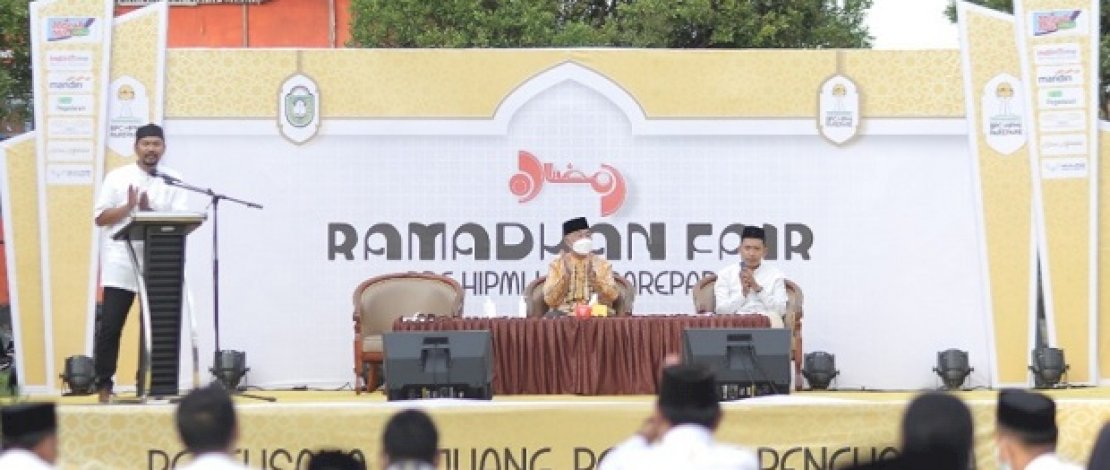 Majukan Ekonomi, Wawali Parepare Apresiasi Ramadhan Fair HIPMI
