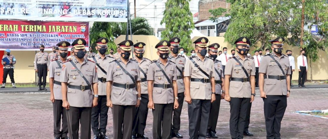 Kasat Intel Pinrang Berganti, Wakapolres Pimpin Sertijab Kasat Intel Pinrang Berganti, Wakapolres Pimpin Sertijab