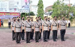 Kasat Intel Pinrang Berganti, Wakapolres Pimpin Sertijab