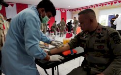 Brimob Bone Laksanakan Rikkes Berkala