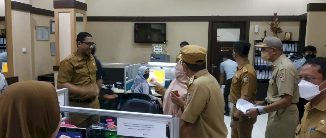 Wali Kota Makassar Sidak ke Bappeda di Hari Pertama Kerja, Danny: Aman Terkendali