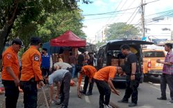 BPBD Makassar Dirikan Tenda Darurat untuk Korban Kebakaran di Jalan Veteran