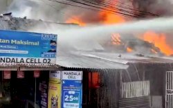 Kebakaran Di Aspol Perintis, BPBD Kantongi Jumlah Korban