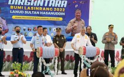Warga Pinrang Antusias Sambut Festival Dirgantara 