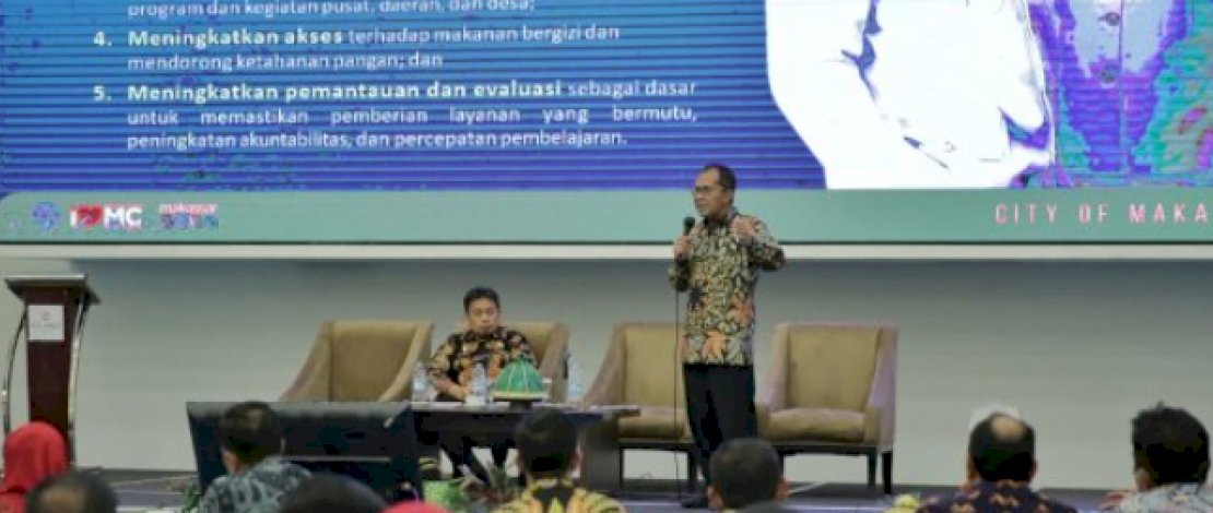 Danny Paparkan Inovasi Pemkot Makassar Pada Agenda Penilaian Kinerja Aksi Konvergensi Stunting Kabupaten Kota