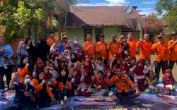 Begini Cara BPBD Makassar Hilangkan Trauma Anak-anak Korban  Bencana