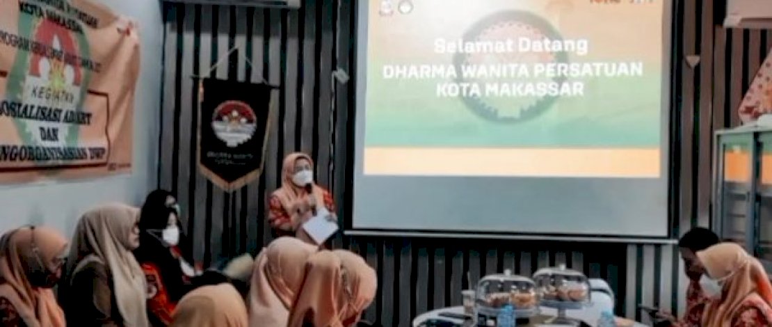 DWP Kota  Sosialisasi AD/ART di DWP BPBD Makassar