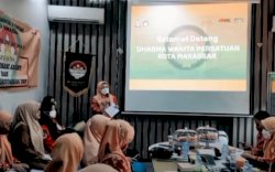 DWP Kota  Sosialisasi AD/ART di DWP BPBD Makassar