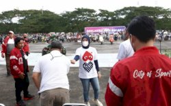 Fatmawati Rusdi Deklarasikan Anti Balap Liar, Rangkul Anak Muda Makassar