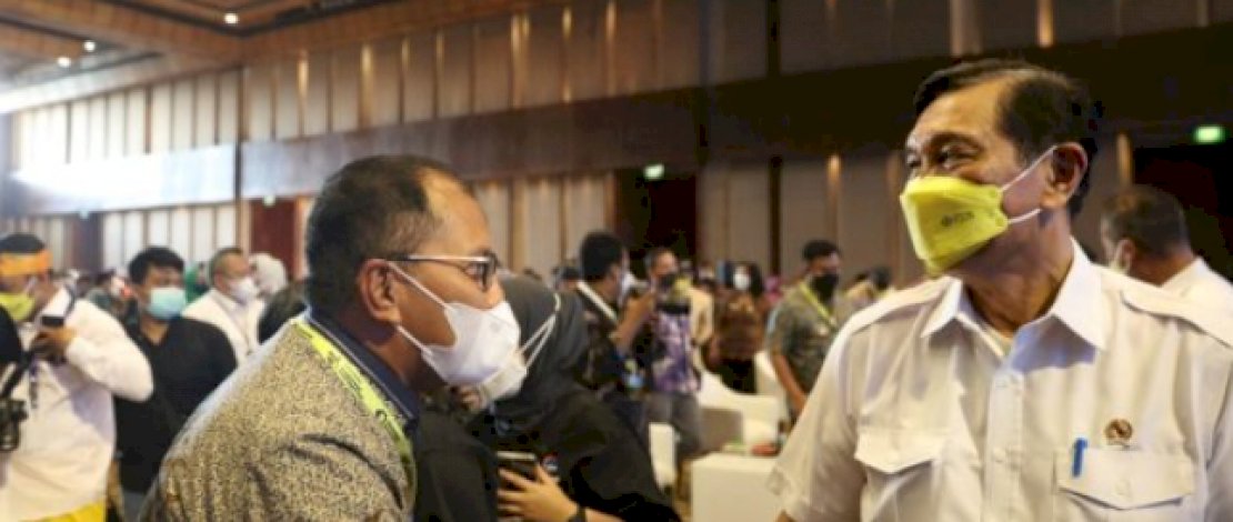 Menteri Luhut Panjaitan Apresiasi Kinerja Danny Pomanto