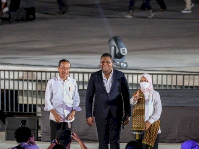 Ibu Negara Kejar Andmesh Untuk Foto Bareng, Netizen: Low Profil Banget 