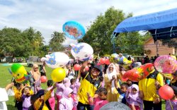 530 Murid TK Di Lutra Ikut Meriahkan Peringatan HAN