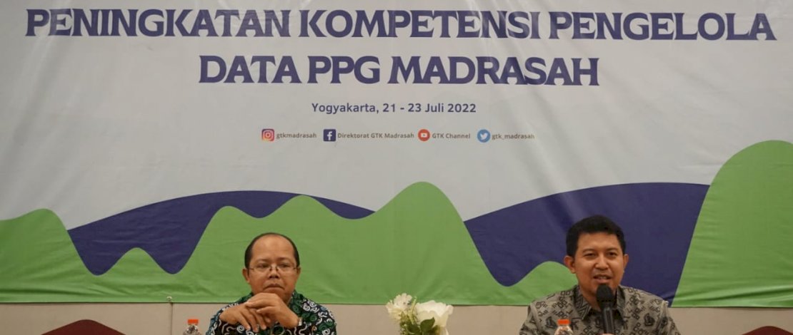 Kementerian Agama bekerja sama dengan Lembaga Pengelola Dana Pendidikan (LPDP) Kementerian Keuangan menyiapkan dana penyelenggaraan program Pendidikan Profesi Guru (PPG) dalam Jabatan Tahun 2022. Kementerian Agama bekerja sama dengan Lembaga Pengelola Dana Pendidikan (LPDP) Kementerian Keuangan menyiapkan dana penyelenggaraan program Pendidikan Profesi Guru (PPG) dalam Jabatan Tahun 2022.