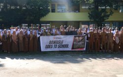 Bawaslu Goes to School, Perkenalkan Pesta Demokrasi ke Pemilih Pemula