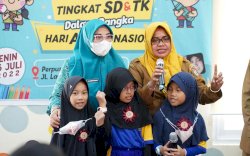 PKK Sulsel Apresiasi Pelaksanaan Lomba Mewarnai se Kota Makassar