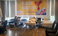 Rayakan Hari Jadi, Gammara Hotel Makassar Gelar Donor Darah