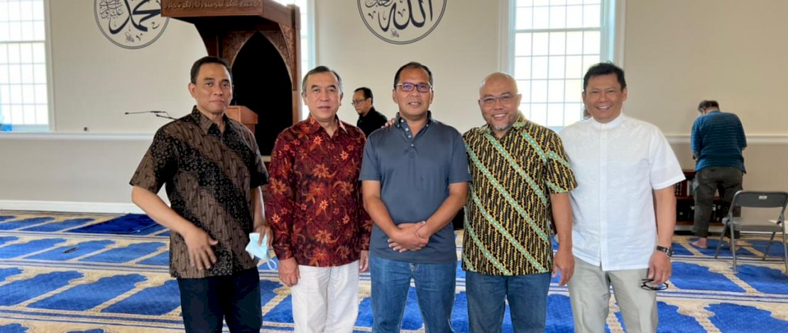 Danny Pomanto Kunjungi  Diaspora Muslim Indonesia di Washington DC