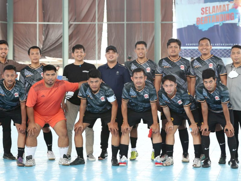 Tim Prokopim Makassar PD Jadi Juara Grup C Turnamen Futsal PDAM