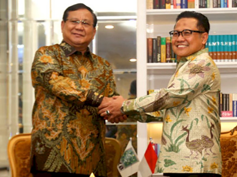 Partai Gerindra dan PKB Kian Mesra, Sinyal Paket Prabowo-Cak Imin Makin Kuat   
