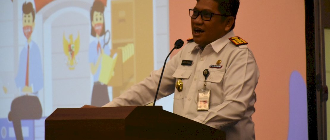 Kadis Kominfo Sulsel Hadiri Evaluasi dan Pendampingan Pengelolaan SP4N-LAPOR