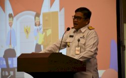 Kadis Kominfo Sulsel Hadiri Evaluasi dan Pendampingan Pengelolaan SP4N-LAPOR