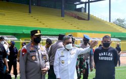 Pantau Stadion BJ Habibie, Kapolda Sulsel Apresiasi Taufan Pawe