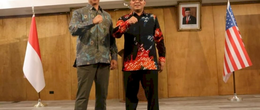 Danny Pomanto Paparkan 10 Peluang Investasi Kota Makassar di Los Angeles Business Meeting