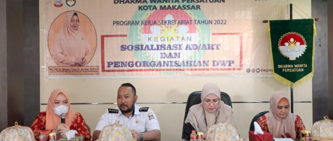 Darma Wanita Persatuan Kota Makassar Sosialisasi AD/ART dan Pengorganisasian