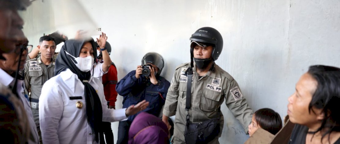 Wawali Makassar Turun Tangan  Razia Anjal-Gepeng