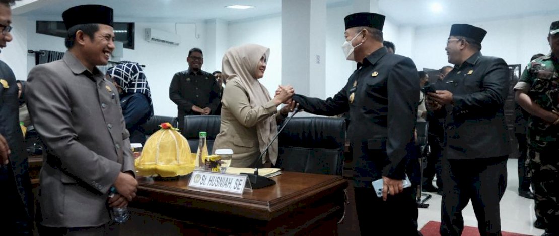 DPRD Sahkan Perda Pertanggungjawaban Pelaksanaan APBD Pemkab Gowa 2021