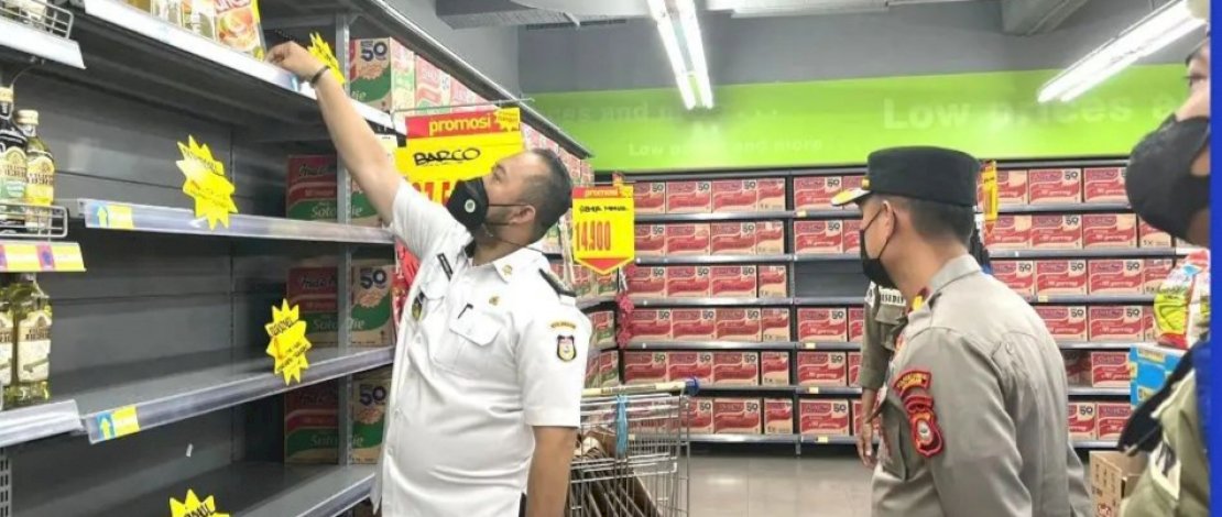 Cek Ketersediaan Migor, Tripika Kecamatan Panakkukang Lakukan Sidak