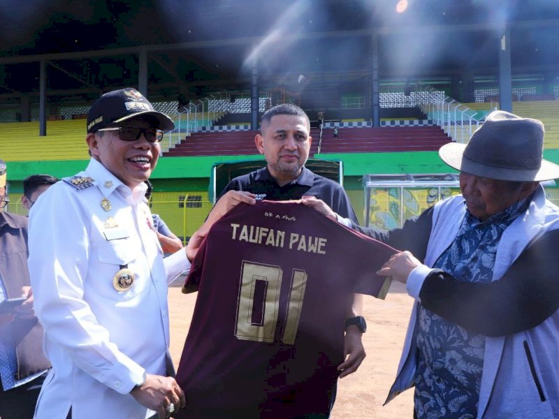 Agar Masalah Stadion Mattoanging Usai Aksa Mahmud:  Taufan Pawe Jadi Gubernur Sulsel
