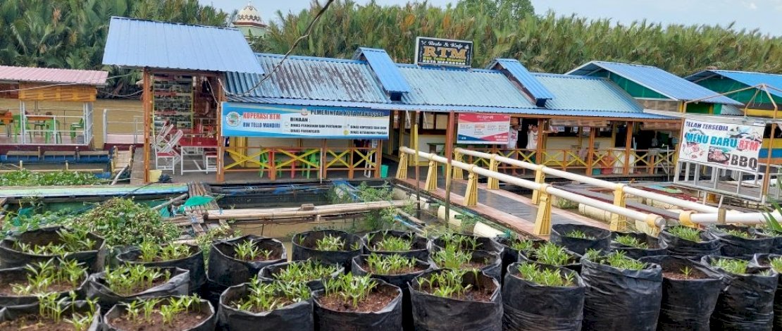 Camat Panakkukang Kunjungi Rumah Makan Terapung Longwis Tello Baru