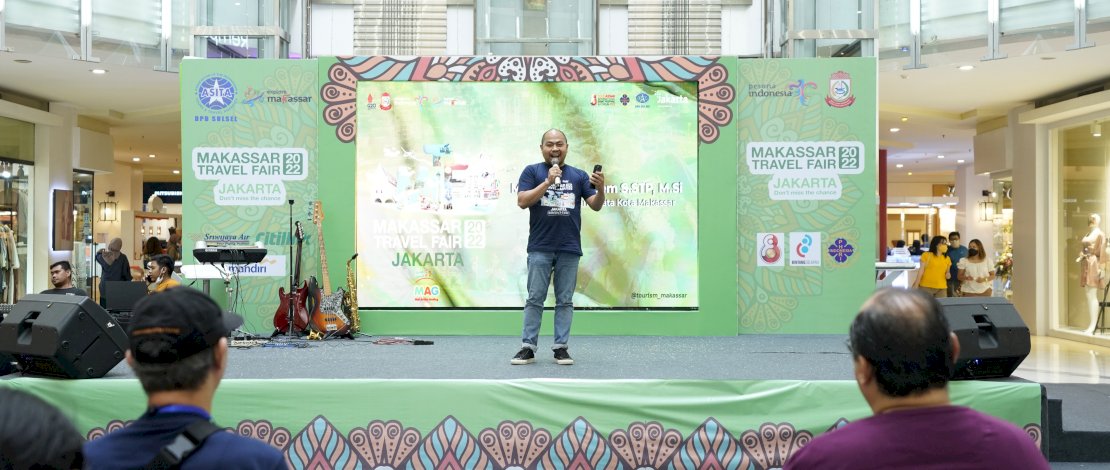 Bangkitkan Pariwisata Makassar, Dispar dan ASITA Gelar MTF di Jakarta
