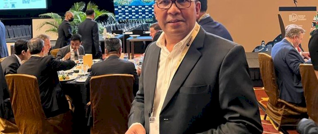 Wali Kota Makassar, Danny Pomanto, mengikuti Pertemuan WCS dimulai dari tanggal  31 Juli hingga 3 Agustus, bertempat di Sands Expo and Convention Centre, Marina Bay Sands, Singapore.