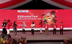 Qoriatul Bangga Dapat Alat Bantu Dengar di Acara Puncak HAN 2022