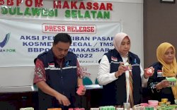 Makassar Penyumbang Terbanyak Kosmetik Ilegal